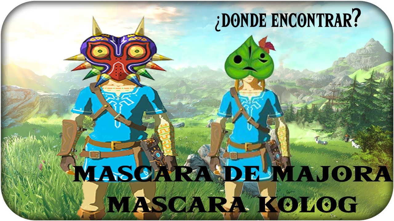 The Legend Of Zelda Breath Of The Wild Máscara de Majora + Máscara