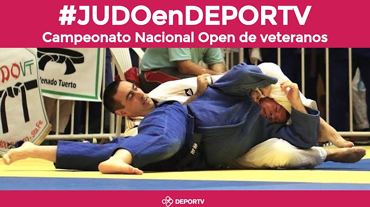 Judo - Campeonato Nacional Open de Veteranos 2019