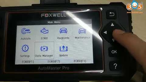 How to Save and Print Data for Foxwell NT624 NT530 Scanners - obdii365