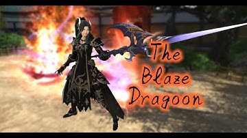 FF14-火龙-The Blaze Dragoon，火焰 主题 龙骑 技能特效