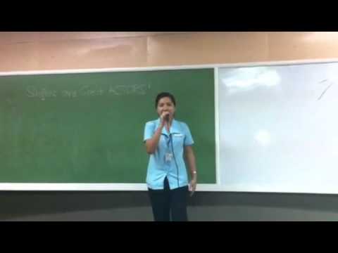 Nina Rizza singing Raindrops Will Fall