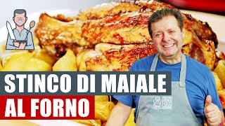 STINCO DI MAIALE AL FORNO CON PATATE  - Tenero e squisito