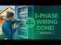 Agri Three Phase Service Wiring UG Cable using and changing Fuse carrier assembly💡🔧🎯 | #agriculture