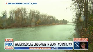 Water Rescues Take Place In Skagit County, Washington