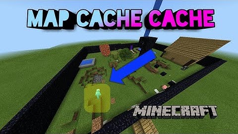 🔵 [FR] JE VOUS PRESENTE MA MAP CACHE CACHE ! // MINECRAFT PE !🔵