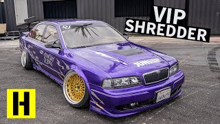A 1JZ Swapped Nissan Q45 VIP Build That Rips Harder Than it Parks??