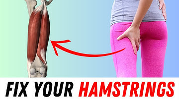 FIX Your TIGHT HAMSTRINGS For Good! (3 EASY Exercises)