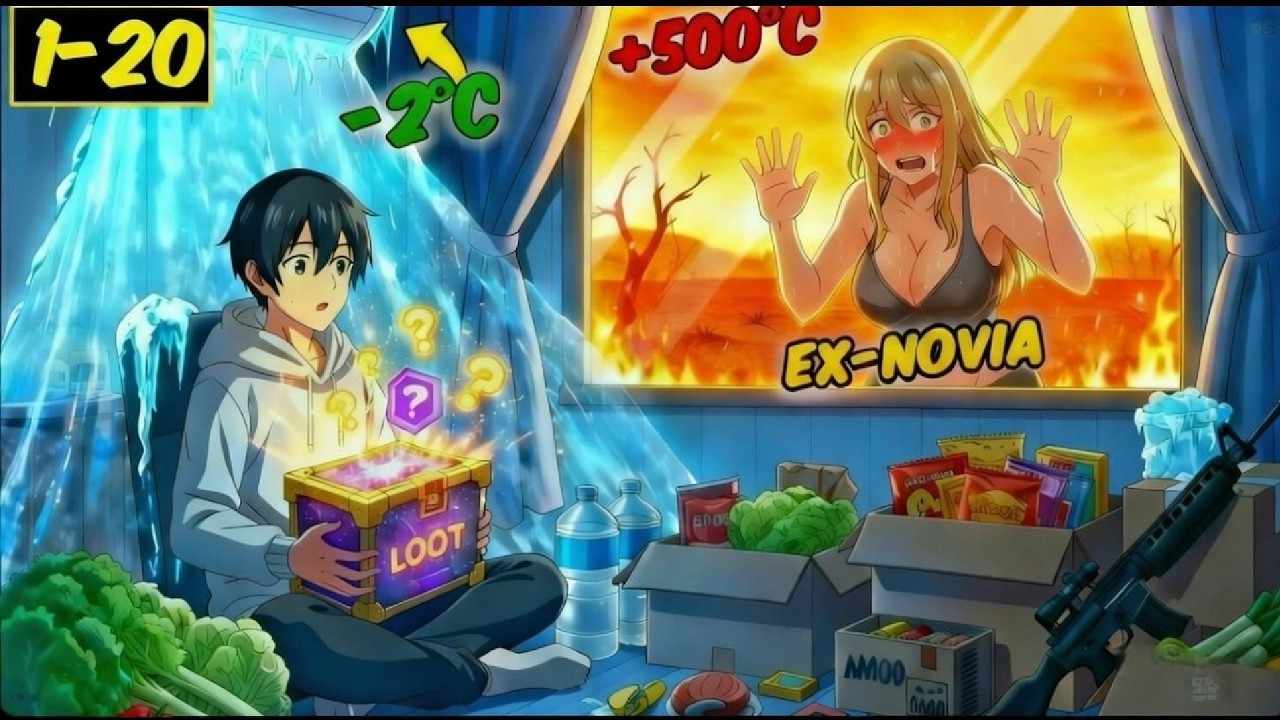 Mientras el mundo ardía, él creó una fortaleza con comida infinita | Resumen manhwa