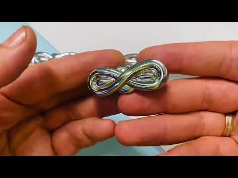 Ручка-скоба Infinity Arc сучасна класика CA303-160 Chrome глянсовий хром 160 мм, відео 1