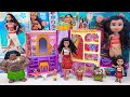 Unboxing Disney Moana Toys Series | Moana Magnetic Tile Set | Princess Clothes and Fashions Playset