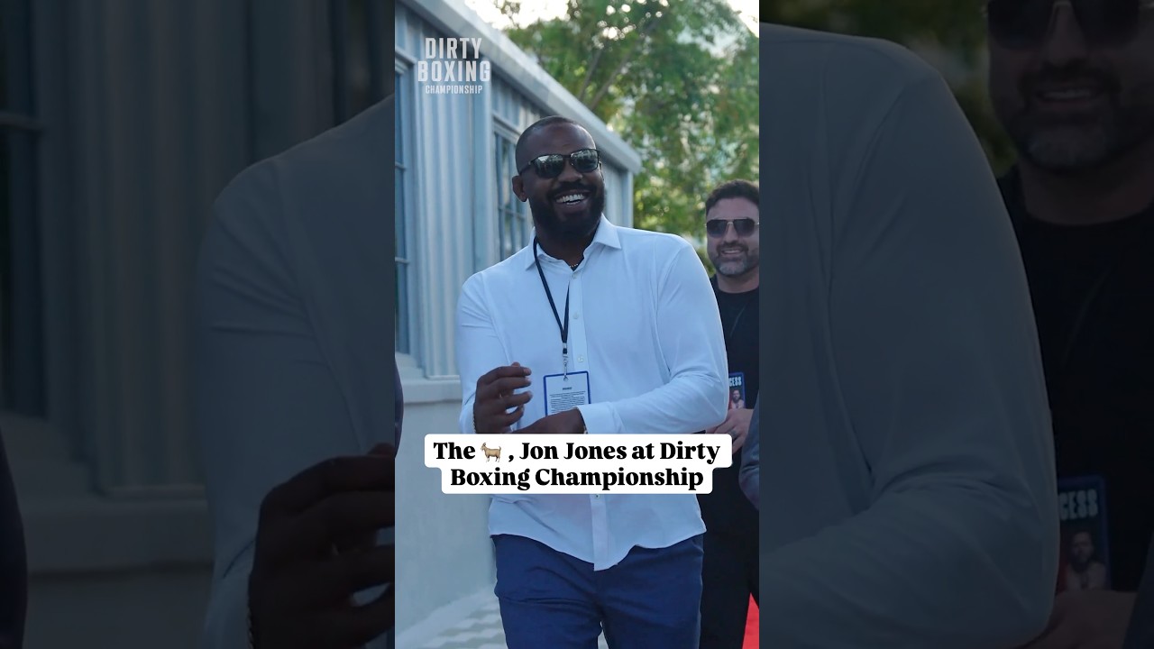 Jon Jones Pulls Up to Dirty Boxing! 👀