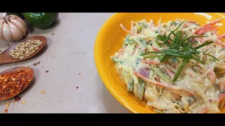 5 Minutes Homemade Creamy Coleslaw By Cookly Cooklycreations