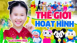 Thế Giới Hoạt Hình, Bé thích vịt Donald - Bé Ellie Khánh Ngọc | Nhạc Thiếu Nhi Hay Nhất, MV 4K