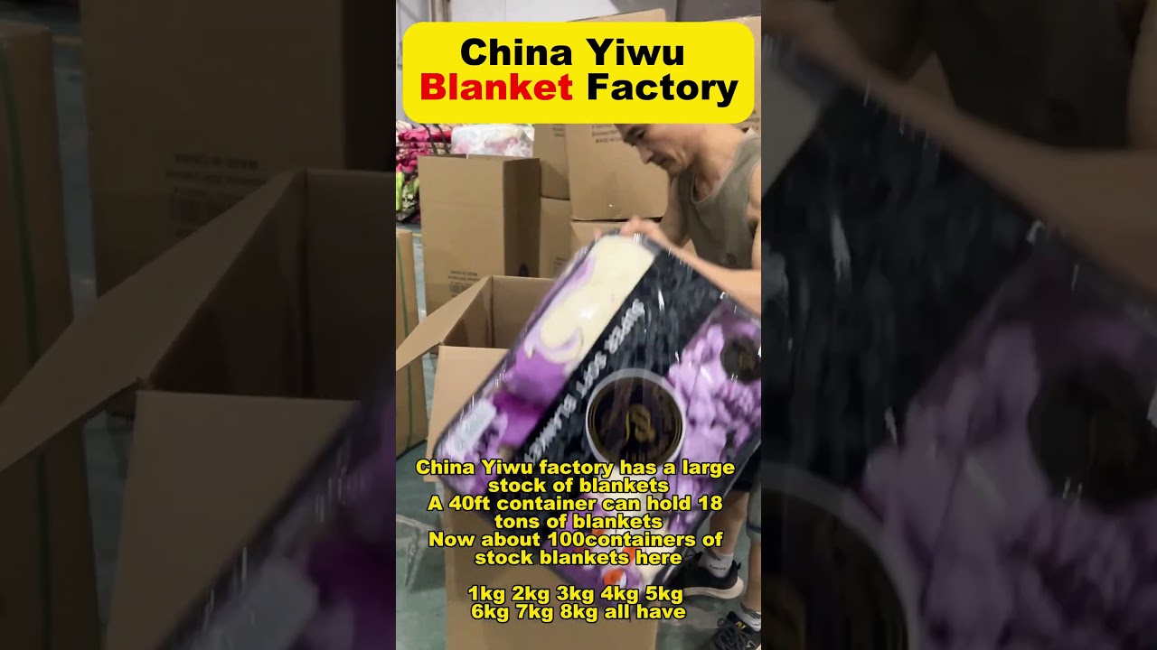 China Yiwu Blanket Factory