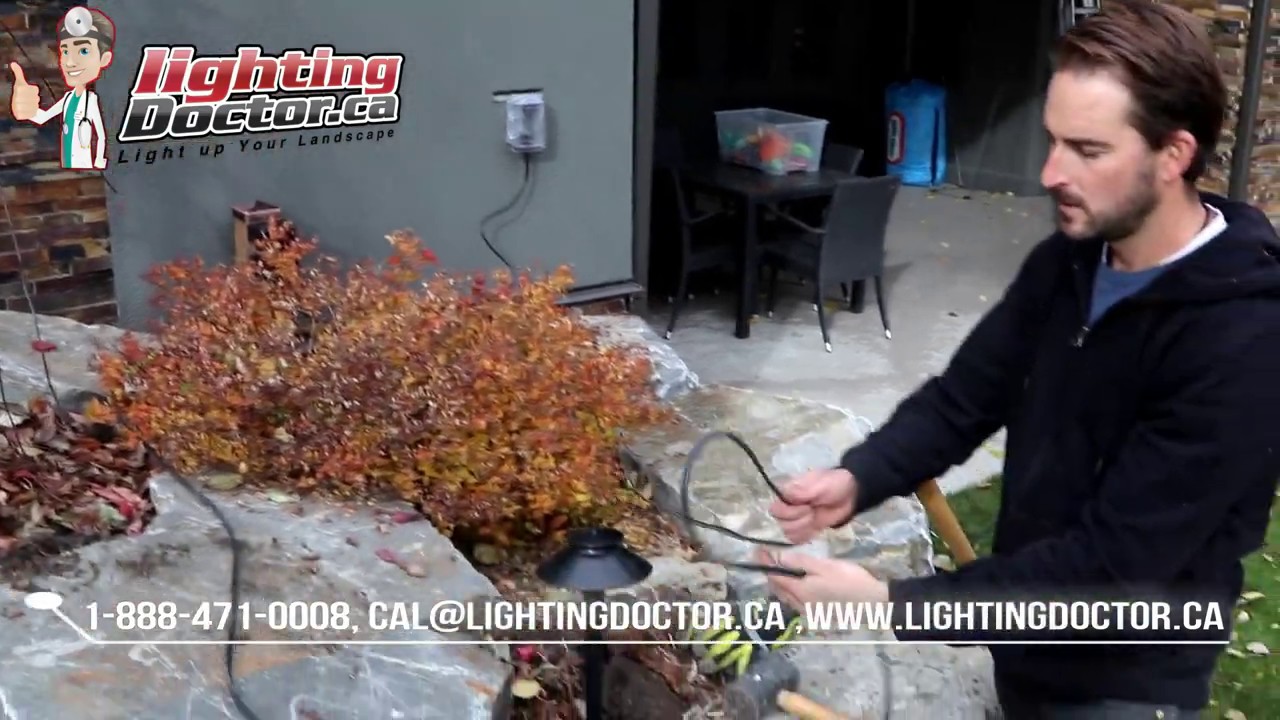 How to Install Low Voltage Landscape Lighting - Running and planning your wiring layout