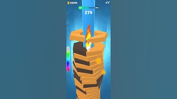 drop stack ball level 246 #games #ballgames #gaming