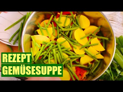 Video: Wie Man Eine Herzhafte Vegetarische Suppe Macht