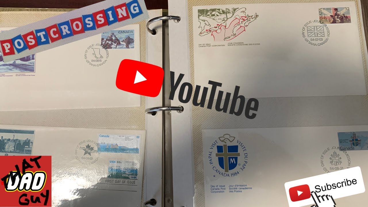 Postcrossing First Day Covers