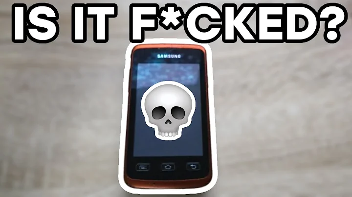 Trying to Custom ROM a 14-Year-Old Phone... (Samsung Xcover)