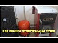 Как прошел отопительный сезон? | Котел Маяк отзыв | Сколько дров потратил на отопления дома?