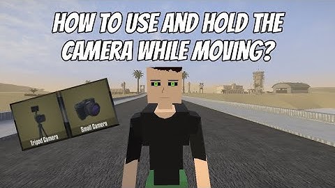 How to hold and use camera while moving in Gorebox?