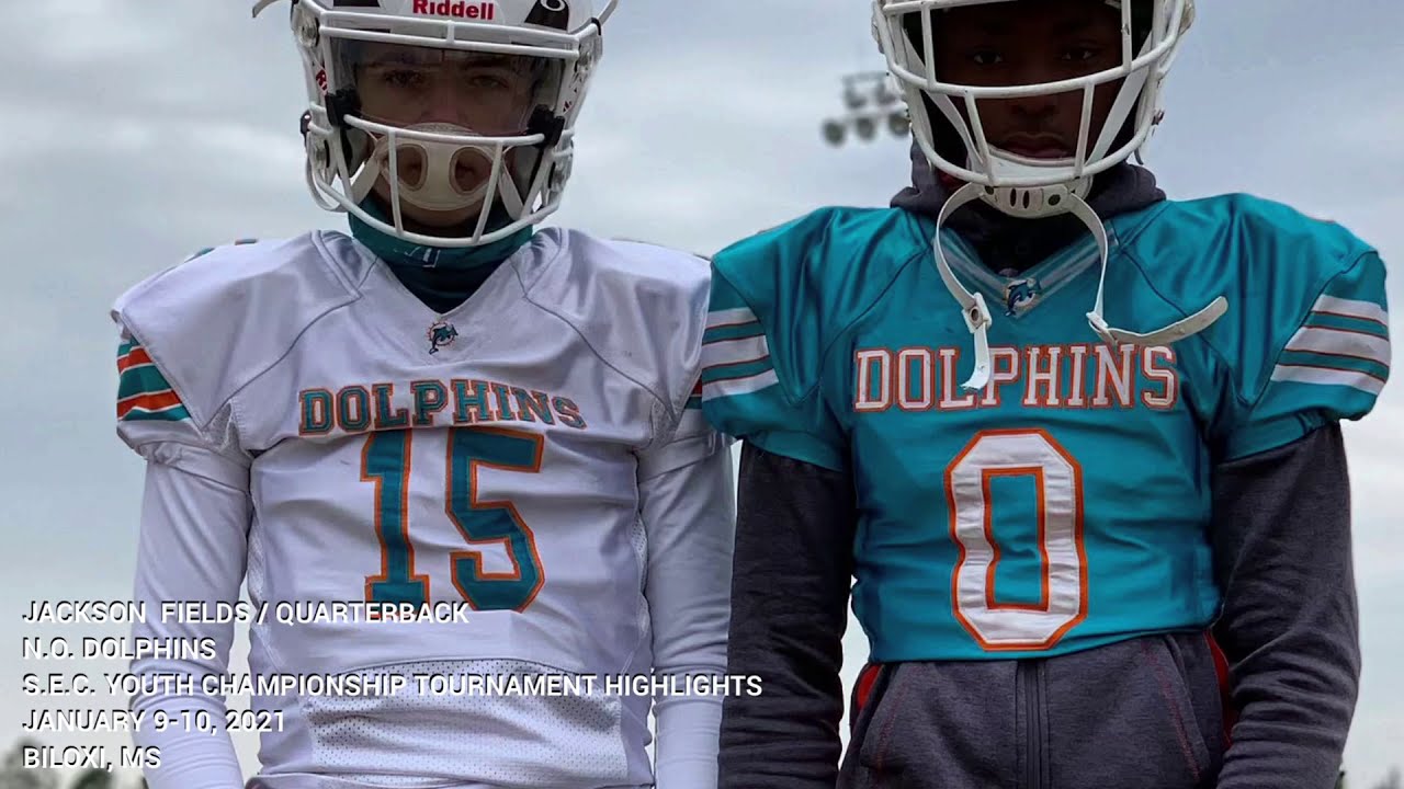 Jackson Fields Quarterback N.O. Dolphins 12u 2021 SEC Youth