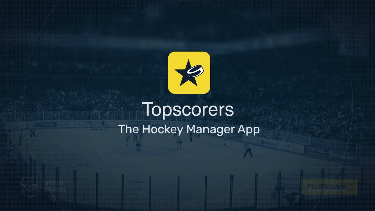 Topscorers The Hockey Manager App
