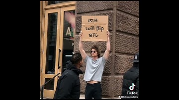 CAN ETHEREUM FLIP BITCOIN?? #FLIPPENING #CRYPTOMARKET