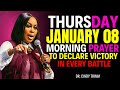 THURSDAY, JANUARY 08 | MORNING PRAYER TO DECLARE VICTORY IN EVERY BATTLE | DR. CINDY TRIMM