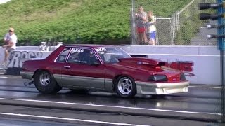 Mustang Fox Body Playing Catch with Camaro