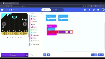How to make the Magic 8 Ball. On microbit!🔥👩🏽‍💻