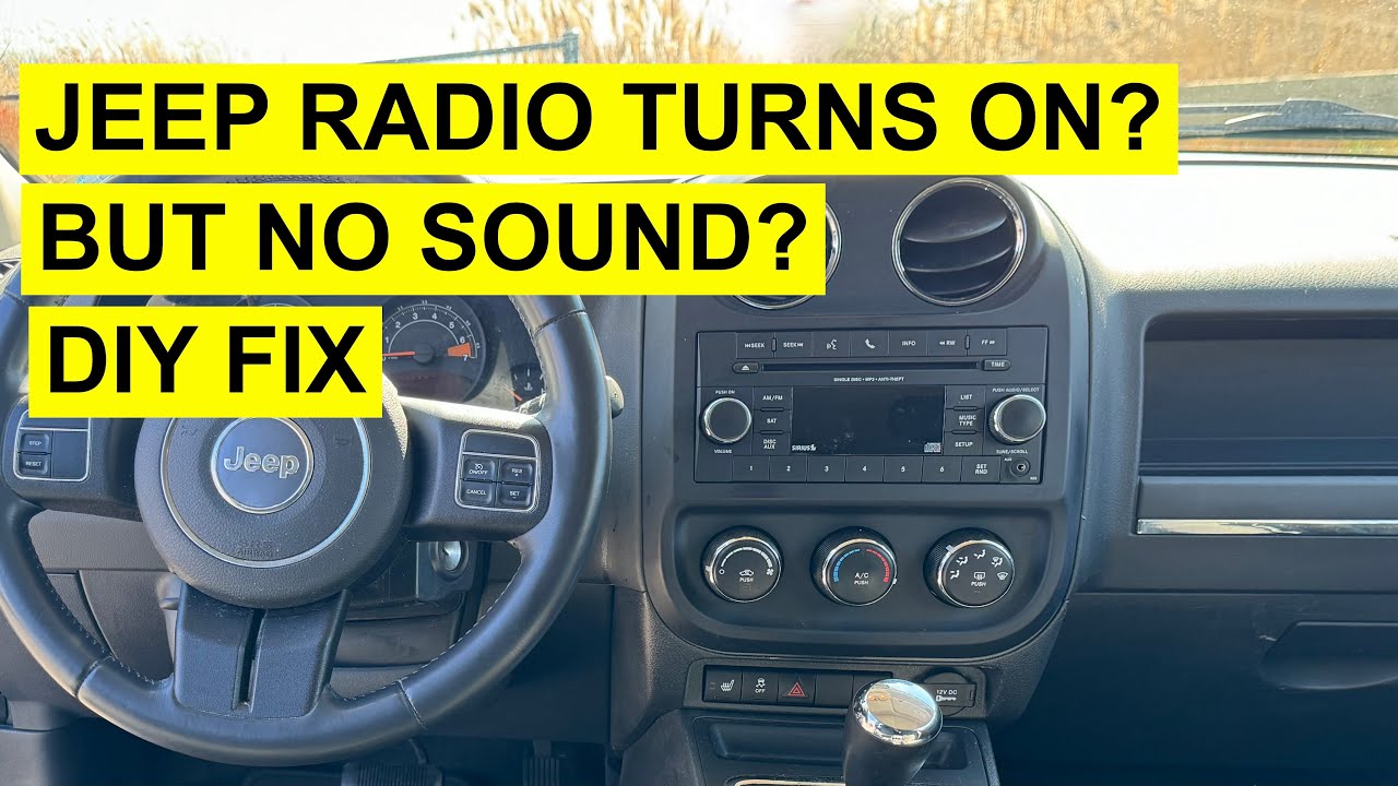 2015 Jeep Patriot Radio Problems: Troubleshooting Tips