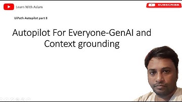 4-Autopilot For Everyone  GenAI and Context Grounding