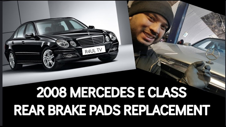 Mercedes e350 brake pads and rotors replacement cost