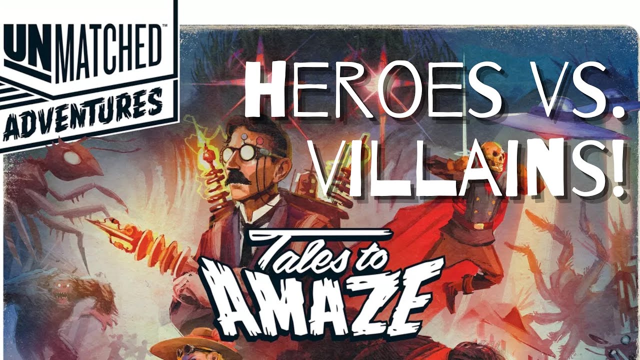UNMATCHED ADVENTURES: TALES TO AMAZE BOARD GAME | Board game News Reaction