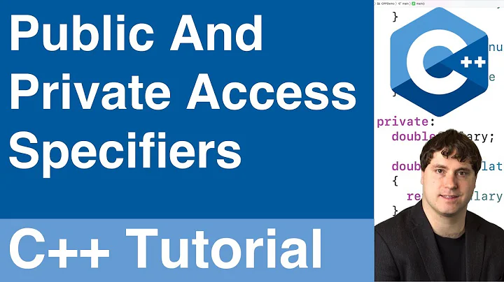 C++ Tutorial: Understanding Public and Private Access Specifiers