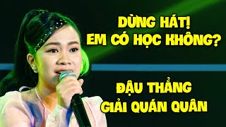 Cô gái 18 tuổi BỊ NGỪNG HÁT TRAO GẤP giải QUÁN QUÂN vì hát NHƯ GIÁO SƯ ÂM NHẠC | Song Ca Giấu Mặt