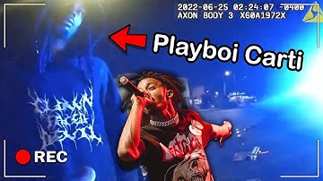 New Bodycam Shows Playboi Carti Caught Speeding AGAIN!