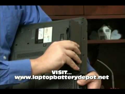 How To Remove And Replace Your Laptop Battery Tutorial :: LaptopBatteryDepot.net
