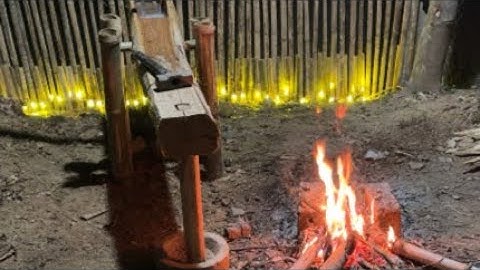 Cối giã gạo Cổ xưa !