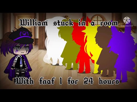 William stuck in a room with fnaf 1 for 24 hours||FNAF||its_gacha||afton family||gacha club||