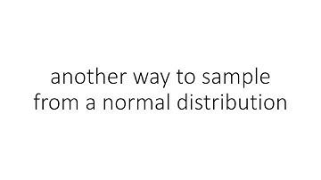 another way to sample from a normal distribution in PyTorch