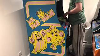 Let's Look Inside Ms.Pac-Man Arcade Game - Initial Clean Up & Making Minor Adjustments