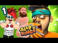 Simulador de Cachetadas | Slap Kings NOOB vs PRO vs HACKER | Juegos Ipad en Español