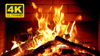  Cozy Fireplace 4K 12 Hours Fireplace With Crackling Fire Sounds Crackling Fireplace 4K