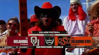 2023 Bedlam  Oklahoma at Oklahoma State  Oklahoma State Radio Broadcast