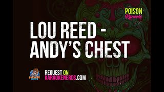 Lou Reed - Andy's Chest [Karaoke version]