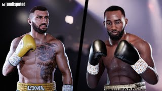 Vasiliy Lomachenko vs Terence Crawford: Undisputed Boxing Game - Full Fight Gameplay!