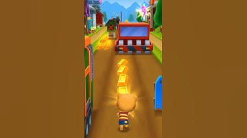 Talking Tom Gold Run funny fails talking ginger Android gameplay #talkingtom #shortfeed #shorts