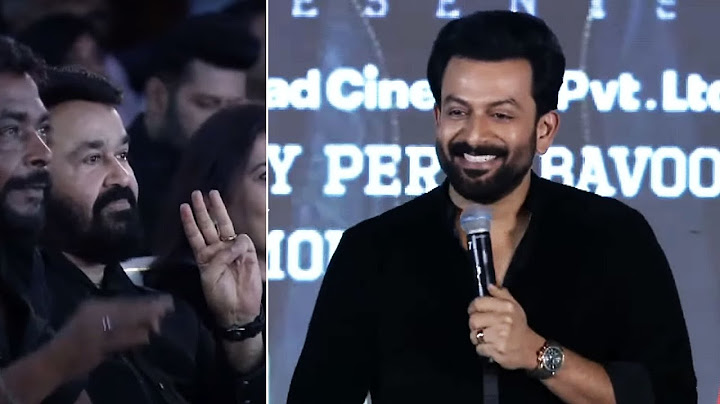 Prithviraj Sukumaran Confirms Lucifer 3 | Prithviraj Sukumaran Speech @ L2E EMPURAAN Teaser Launch